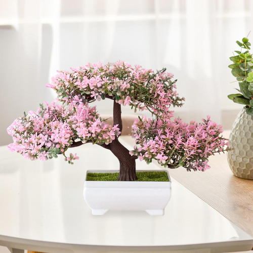Bonsái Artificial, Planta Falsa Para Estantería