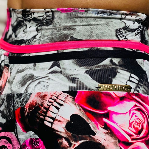 Imagem 6 de 7 de Conjunto Top + Legging Com Franzido Levanta Bumbum Ref. 953