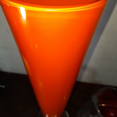 Imagem 8 de 10 de Vaso Cristal Alto 51 Cm Altura, Antigo, Lindo. Ótimo