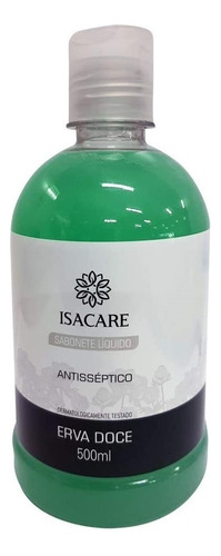 Sabonete Líquido Isacare Antisséptico Erva Doce 500ml