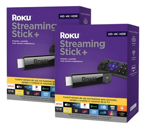 Roku Streaming Stick+ 2 Pack
