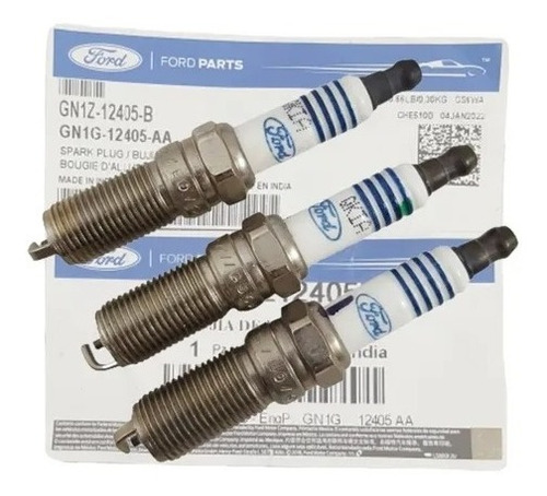 3 Bujias Ford Figo 2019 2020 2021 2022 Ecosport 06-17 1.5l