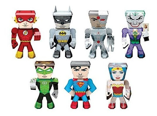 Fascinaciones Metal Earth Dc Justice League Legends 3d Metal