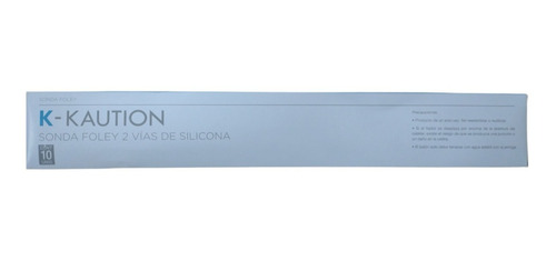 Sonda Foley 2 Vias 100 % Silicona Todas Las Medidas Fr X Ud