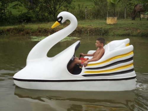 Pedalinho Cisne Novo/sem Uso - Ferragens 100% Aço Inox