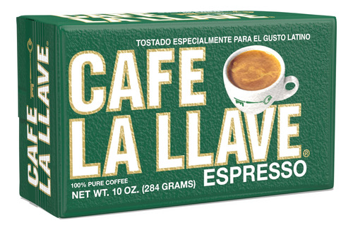 Cafe La Llave Caf Tostado Oscuro Expreso, 10 Onzas
