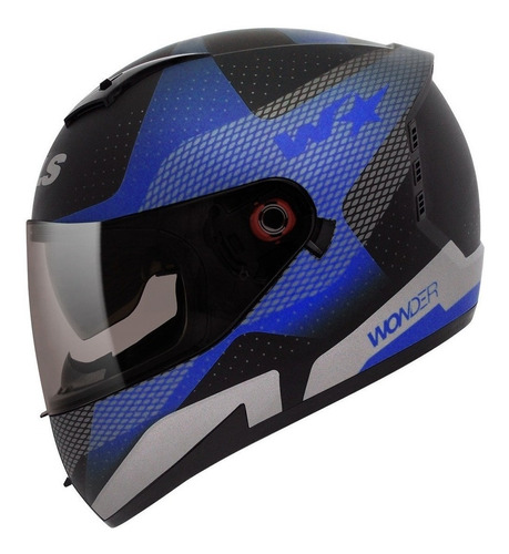 Capacete para moto  integral Peels  Icon  azul wonder tamanho 62 