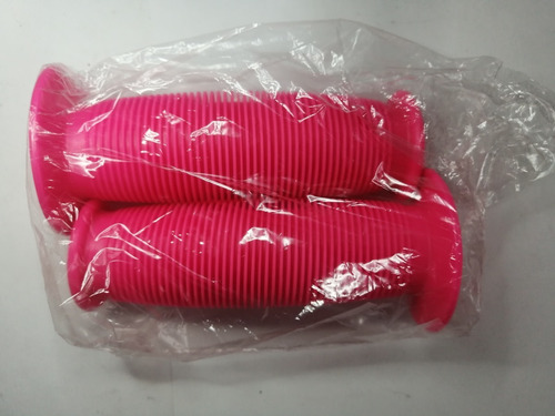 Imagen 2 de 2 de Puños Bicicleta De Niña Rin 12/16 Rosados Y Morados(par)