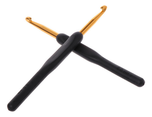 Juego De 8 Ganchos De Ganchillo Con Aguja Barbuda Ergonómica