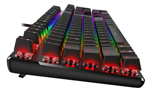 Teclado Gamer Mecánico Genius Scorpion K12 Usb Teclado Negro/rgb Idioma Español