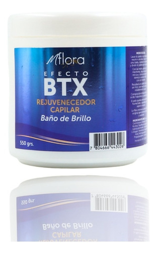 Crema Btx Baño De Brillo Rejuvenecedor Capilar