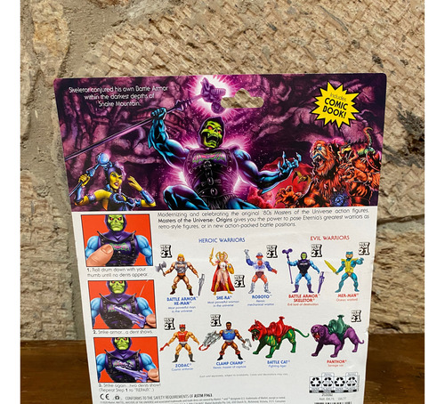 Masters Of The Universe Origins Deluxe Skeletor Battle Armor (Usado)