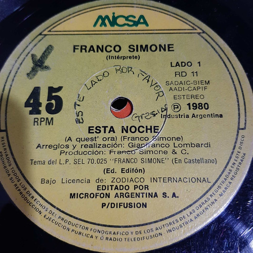 Simple Franco Simone Micsa G C1