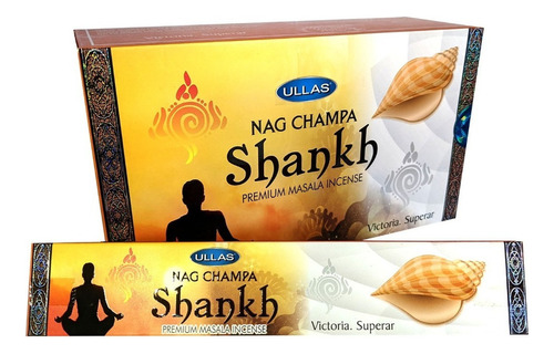 Incienso  Shankh 12 Cajitas Premium Masala 