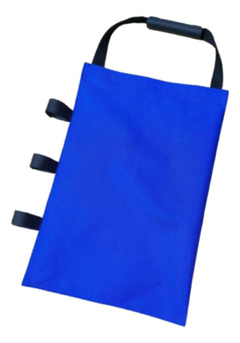 Peso De La Carpa De Arena Bag Peso De La Tela Oxford Azul