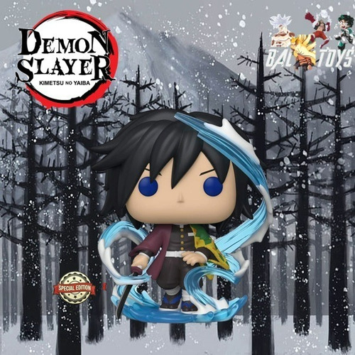 Imagen 2 de 2 de Funko Pop! Demon Slayer - Giyu Tomioka