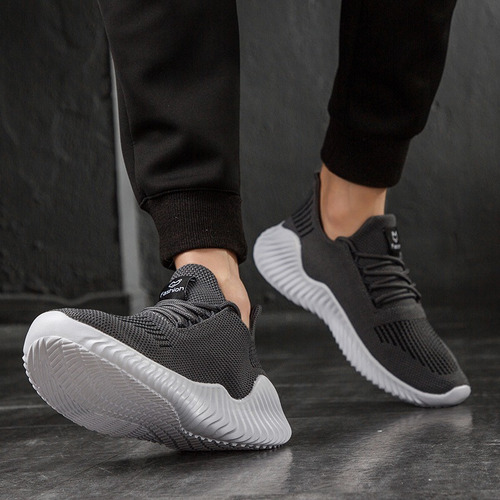 Zapatillas Correr Hombre Modernas, Ligeras Y Transpirables.