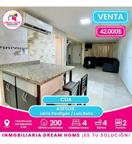 Townhouse En Venta Urb. Las Mesetas  Cúa 