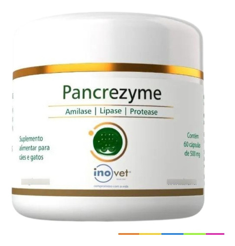 Pancrezyme Pancreatite Digestão Absorção Nutrientes Cão Gato