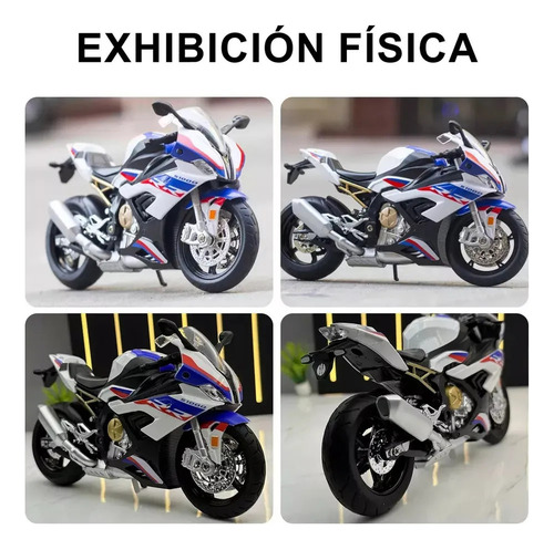 Modelo De Motocicleta S1000 Rr Simulado A Escala 1:12