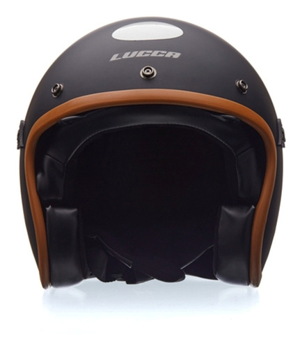 Imagem 3 de 10 de Capacete Lucca Galaxy 3 Em 1 Black Caramel Com 3 Viseiras Nf