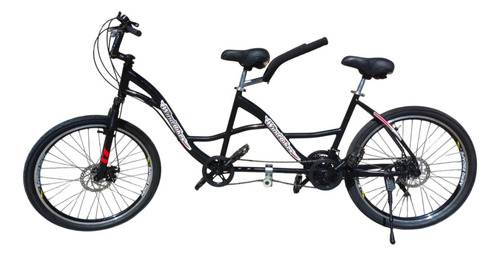 Bicicleta Dupla De Alumínio Aro 26 C/ Câmbio 21 Velocidades
