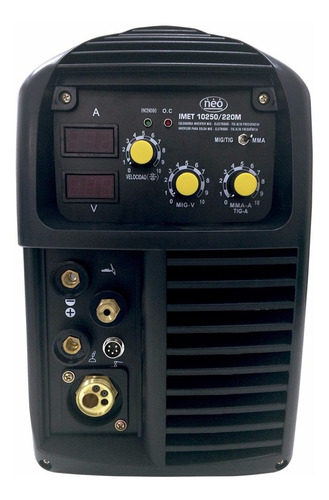 Soldadora Inverter Profesional Tig Mig Bronce Neo Imet10250