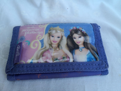 1 Billetera De Barbie Tela Y Cuerina