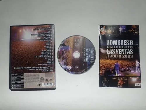 Dvd Hombres G / En Directo / Las Ventas 1 Julio 2003 (Usado)