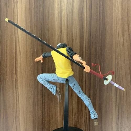 Imagen 3 de 4 de Figura 23 Cm One Piece Dxf Wano Country Trafalgar Law Pirata
