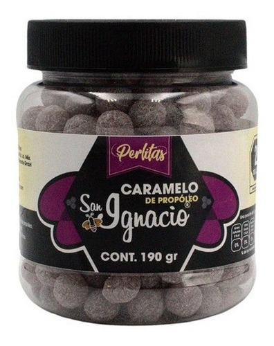 Perlitas Caramelo Con Propoleo San Ignacio 190g Expectorante