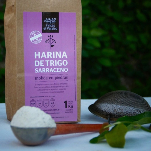Harina De Trigo Sarraceno X1 Kg Agro-ecologica
