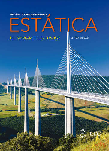 Mecânica para Engenharia - Estática - Vol. 1, de Meriam. LTC - Livros Técnicos e Científicos Editora Ltda., capa mole em português, 2015