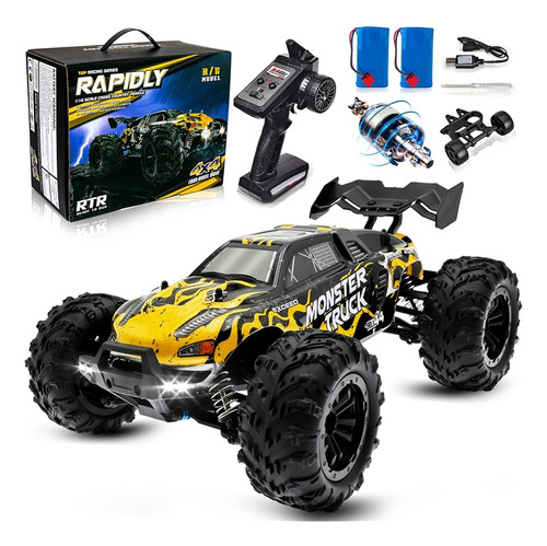 Coches Rc Rápidos 1:16 Escala 40 Km / H Rc Monster Truck 4wd