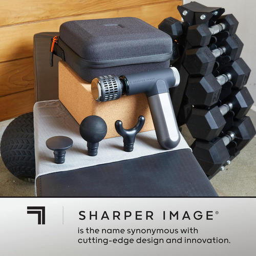 Massageador De Percussão Sharper Image Powerboost Pro+ Hot &