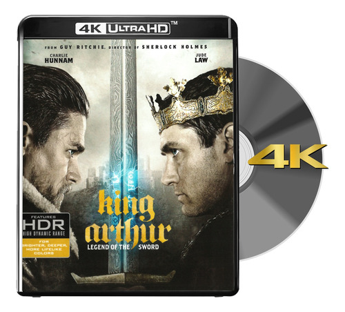 Blu Ray 4k El Rey Arturo La Leyenda