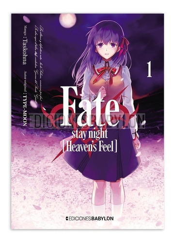 Manga Fate Stay Night Heavens Feel Tomo 01 - Babylon