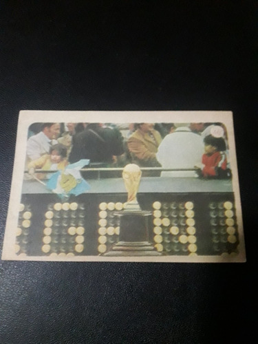 Argentina Campeon 1978. Figurita N° 46. Partido Final. Mira!