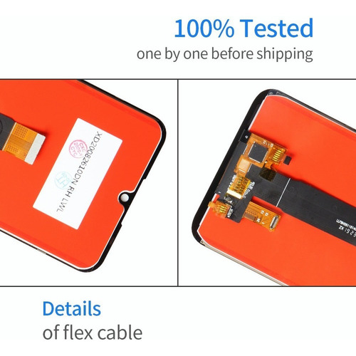 Hefu Pantalla Táctil Digitalizadora Lcd P/moto E6 Plus