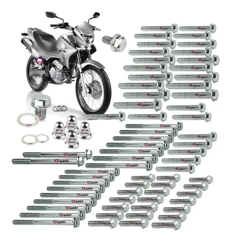 Clown Kit Parafusos Allen Inox Motor Cbx 250 Twister B1i