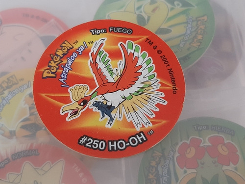 Pokemon 3,tazo De Ho-oh #250,original Sabritas,2001,  -2.