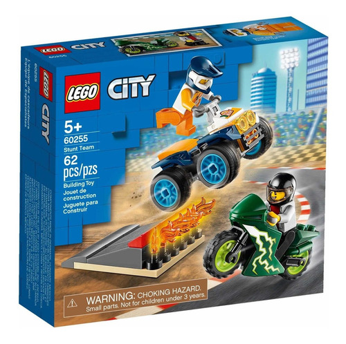 Set de construcción Lego City Stunt team 62 piezas  en  caja