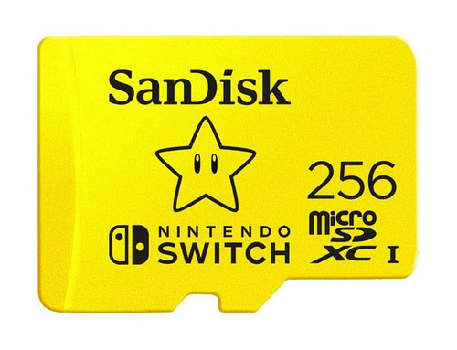 Memoria De 256gb P Consolas Nintendo Switch Sandisk Tarjeta