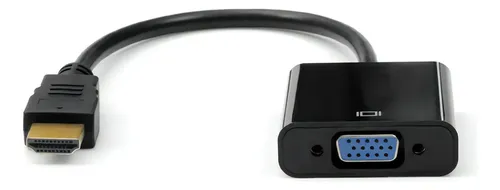 Cabo Conversor HDMI para VGA PlusCable ADP-HDMIVGA10BK