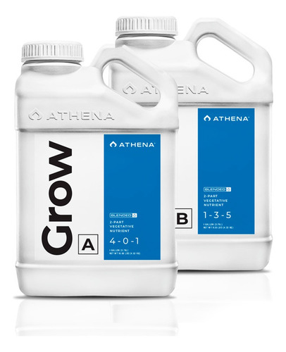 Athena Grow A+b 3,8 Litros Fertilizante Crecimiento