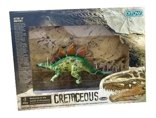 Cretaceous Dinosaurios 14 Cm Estegosaurio