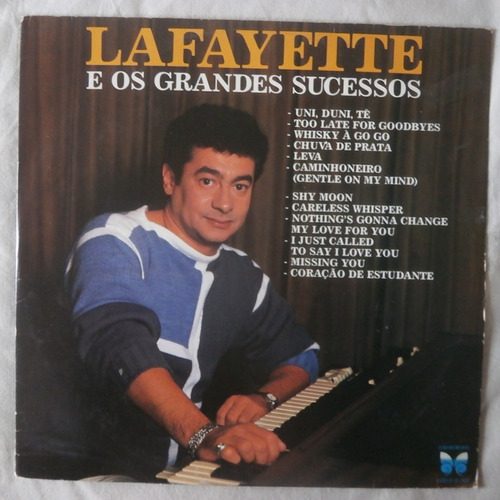 Lp Lafayette 1985 E Os Grandes Sucessos, Disco De Vinil