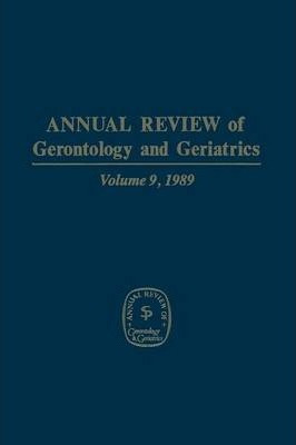 Libro Annual Review Of Gerontology And Geriatrics : Volum...
