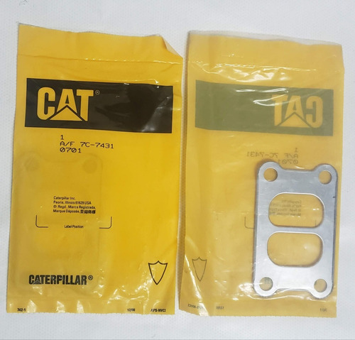 Gasket Empacadura Turbo Caterpillar 7c-7431 7c7431