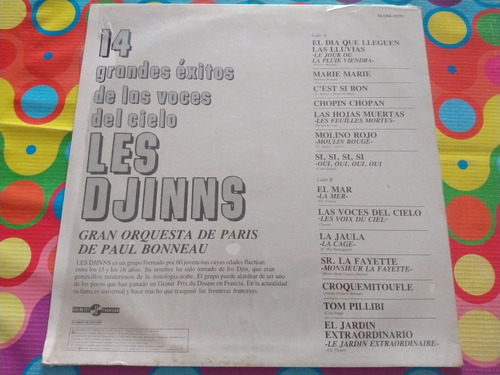 Les Djinns Lp 14 Grandes Exitos Las Voces (Usado)